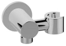 UniMatch wandaansluitbocht met kantelbare handdouchehouder rond 1/2" chroom