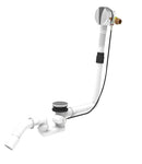 Badafvoer en overloopcombinatie met vulfunctie en pop-up waste chroom