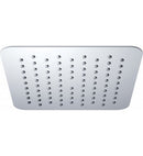 Ufo hoofddouche vierkant 30 cm RVS PVD
