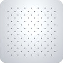 Ufo hoofddouche vierkant 30 cm RVS PVD