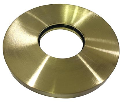 Caral rozet uitloop eenhendel wastafelkraan 65 mm geborsteld messing PVD – Wiesbaden – Geborsteld Messing – Rozet | Dealplein