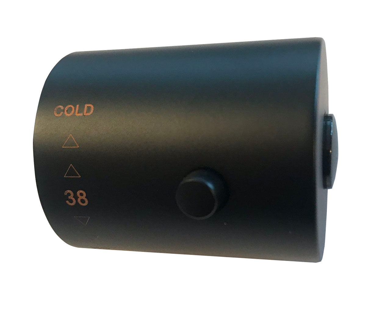 Caral thermostaatknop voor thermostatische regendoucheset opbouw mat zwart – Wiesbaden – Mat Zwart – Kraanonderdeel | Dealplein