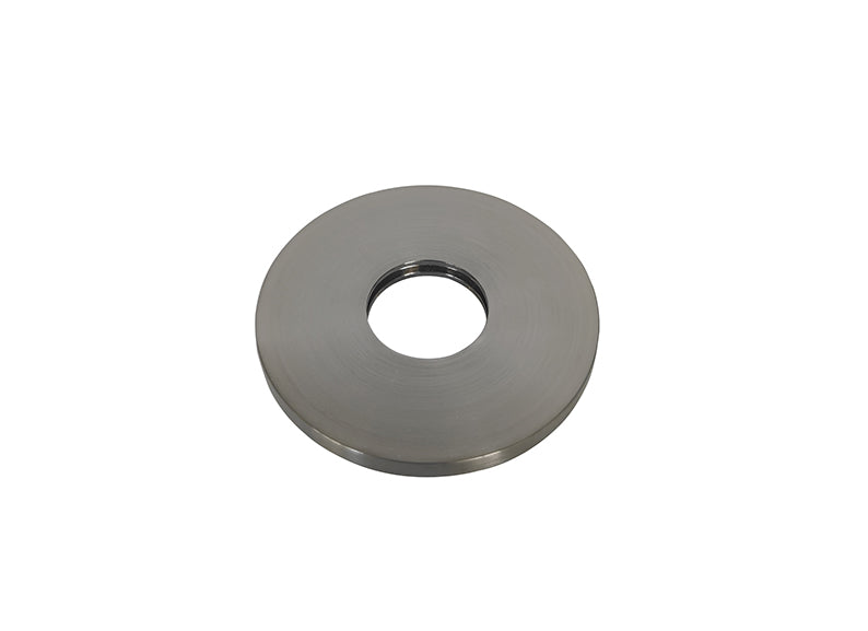 Wiesbaden Caral rozet uitloop eenhendel wastafelkraan 75 mm gunmetal PVD