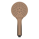 UniMatch handdouche 3 standen Ø 12 cm geborsteld brons koper PVD