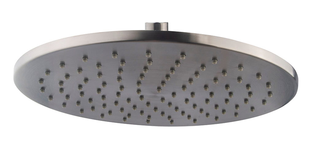 Wiesbaden UniMatch hoofddouche rond 25 x 0,8 cm gunmetal PVD