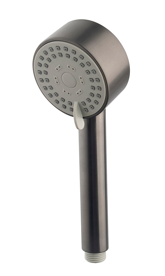 UniMatch Cadans handdouche 3 standen Ø 8 cm gunmetal PVD – Wiesbaden – Gun Metal – Handdouche | Dealplein
