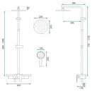 Doucheset REA SANTOS Black - View 9