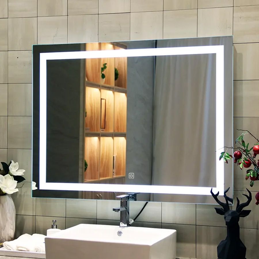 Detailweergave Rea Wandspiegel badkamerspiegel Wit