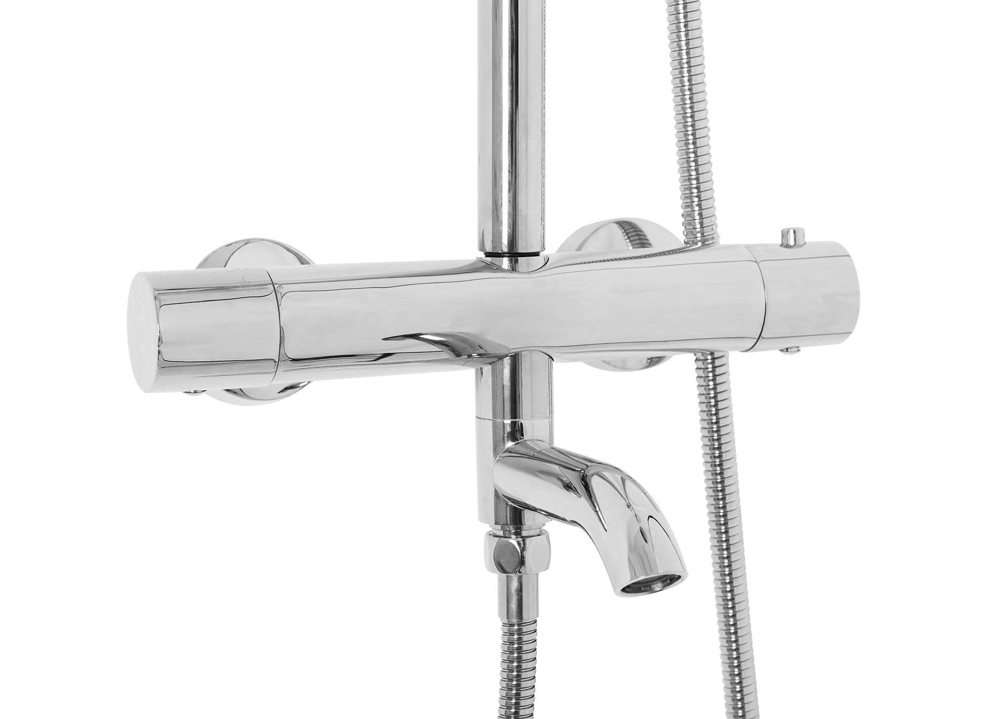 Doucheset REA Lungo Chrom Met Thermostaat