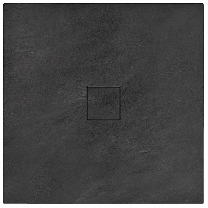 Douchebak Rea Stone Black 90x90