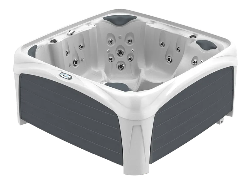 buitenspa Dream Maker Spas Crossover 740L 5-persoons Wit/Grijs — LED-verlichting