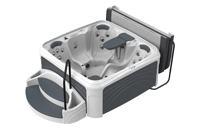 outdoor whirlpool Dreammaker Cabana 2500L 4-persoons Wit — productdetail