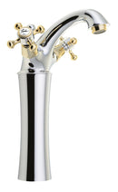 Antea Hoge Wastafelmengkraan Inclusief Afvoerplug (H)245mm, Chroom Goud