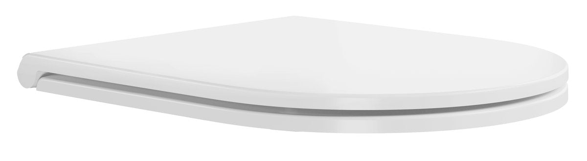Kerasan Flo Slim Softclose Toiletzitting, White
