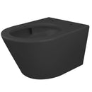 Vesta Tornado flush wandcloset rimless mat zwart