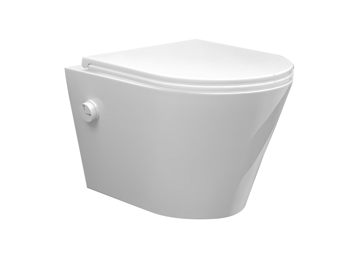 Wiesbaden Vesta Toiletzitting Glans Wit