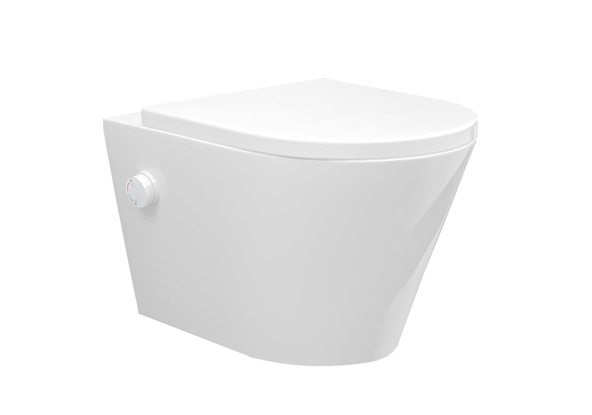 Wiesbaden Vesta Toiletzitting Glans Wit