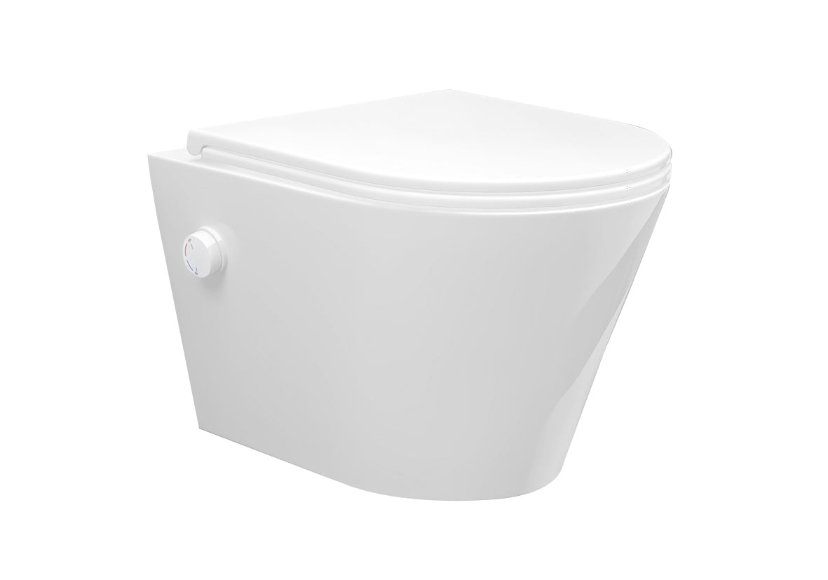 Wiesbaden Vesta Toiletzitting Glans Wit
