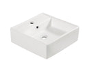 Productafbeelding – Larx waskom 38,5 x 38,5 x 13 cm keramiek glans wit