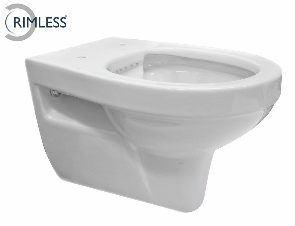 Trevi Wandtoilet Rimless Glans Wit