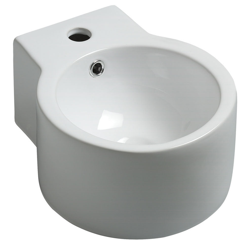 Kronos fontein 32 x 27,5 x 16 cm keramiek glans wit – Wiesbaden – Glans Wit – Fontein | Dealplein
