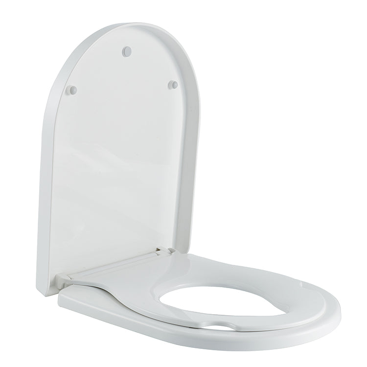 Vesta Family toiletzitting met geïntegreerde kinderzitting, softclose en quick release glans wit