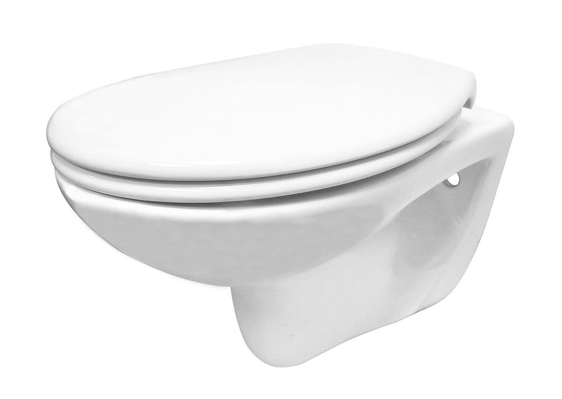 Neptunus 2.0 wandcloset rimless met Ultimo 3.0 toiletzitting softclose en quick release glans wit