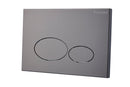 X32 Metal drukplaat voor inbouwreservoir gunmetal PVD