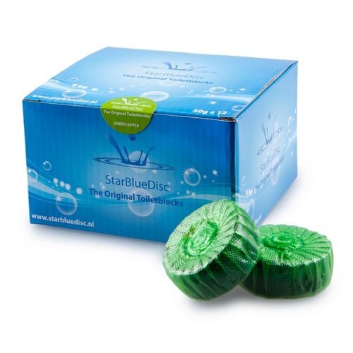 StarBlueDisc blokjes halfjaar per 12 stuks 127185514 groen