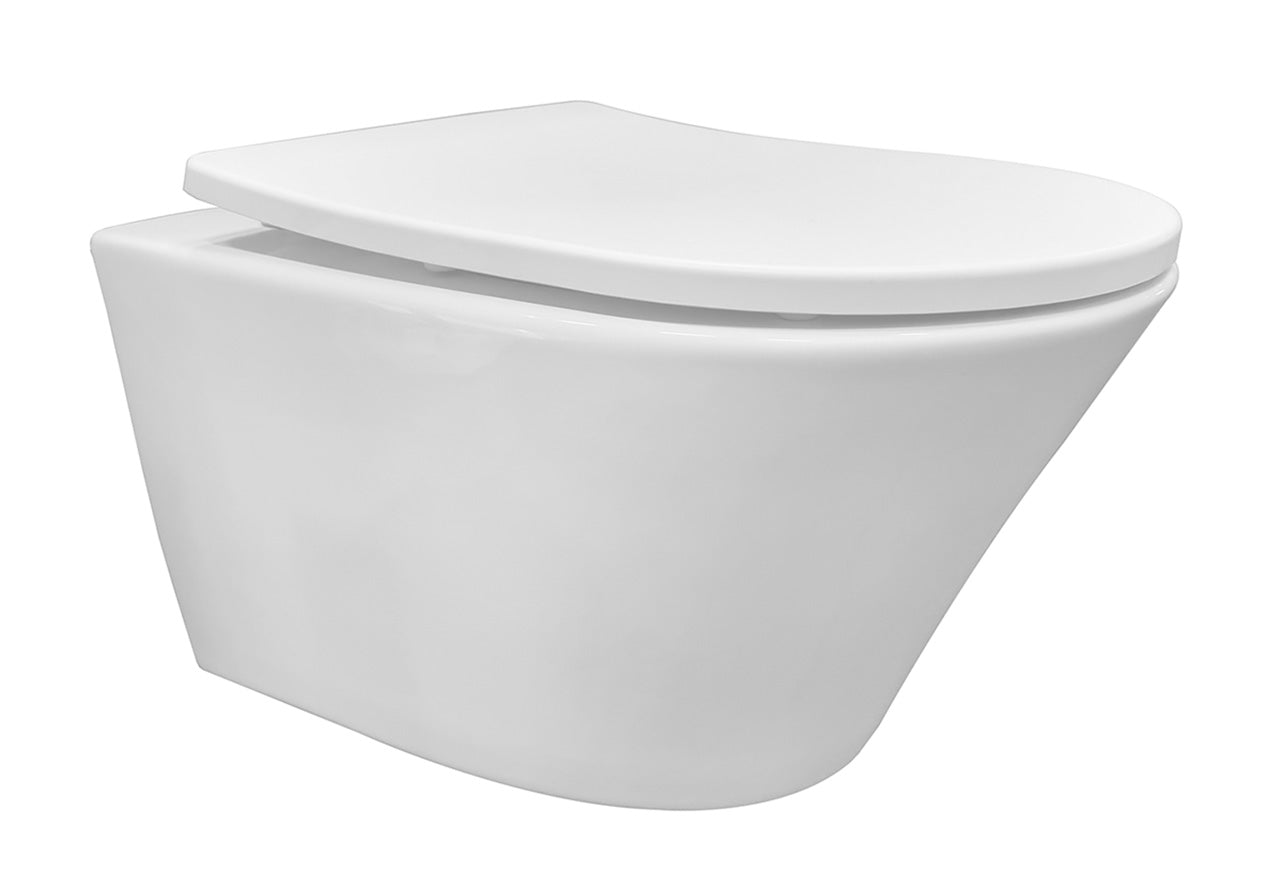 Wiesbaden Vesta Toiletzitting Glans Wit