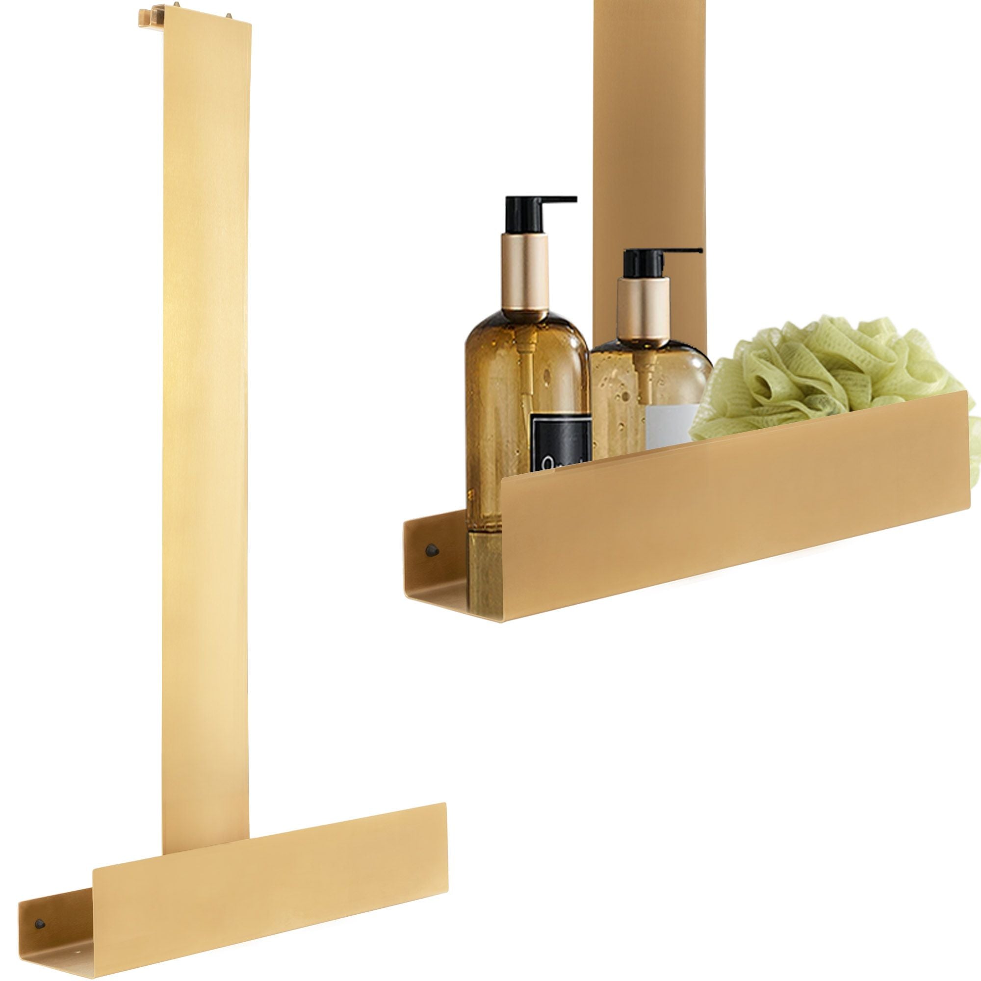 Tori Goudborstige badkamerplank
