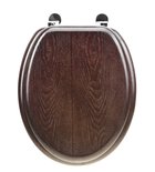 Aqualine Toiletzitting, Walnut