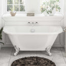 Eastbrook Mortlake Vrijstaand Roll Top Bad 150 x 74 x 61 cm Wit