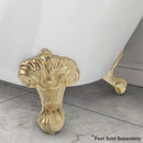 Eastbrook Mortlake Vrijstaand Roll Top Bad 150 x 74 x 61 cm Wit