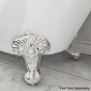 Eastbrook Mortlake Vrijstaand Roll Top Bad 150 x 74 x 61 cm Wit