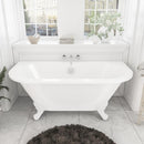 Eastbrook Mortlake Vrijstaand Roll Top Bad 150 x 74 x 61 cm Wit
