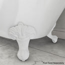 Eastbrook Mortlake Vrijstaand Roll Top Bad 150 x 74 x 61 cm Wit