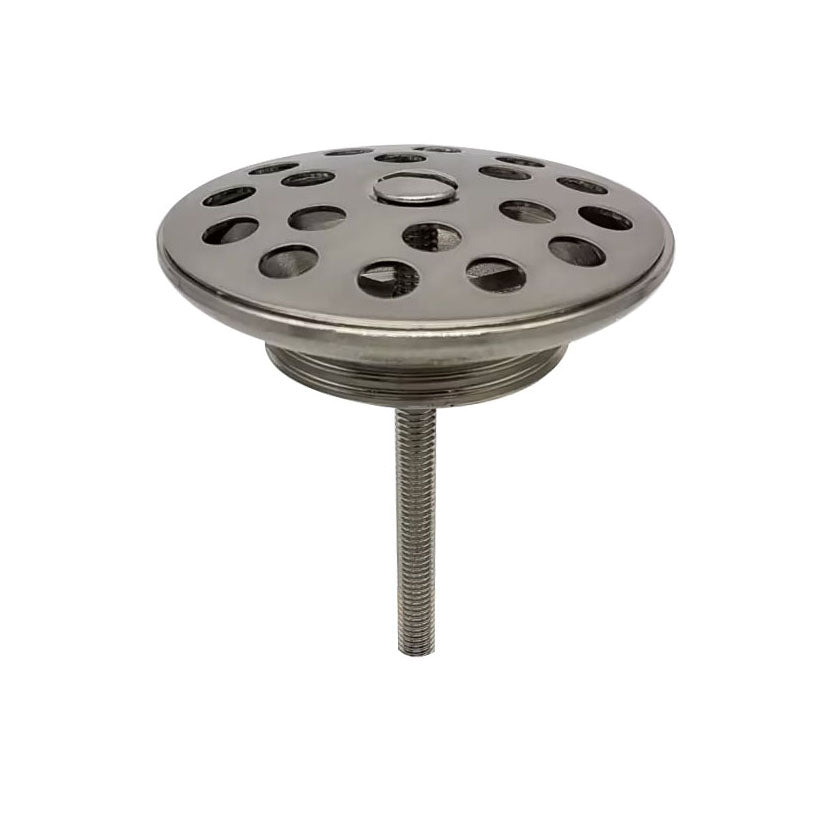 Korv open afvoerplug rooster 5/4" geborsteld staal – Xellanz – Geborsteld Staal – Afvoerplug | Dealplein