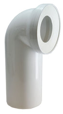 Abu closet aansluitbocht 90 graden 110mm wit