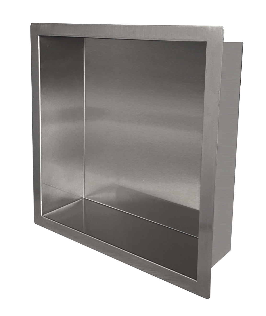 Wiesbaden Demis inbouwnis 30 x 30 x 7 cm gunmetal PVD