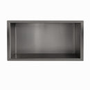Demis inbouwnis 30 x 60 x 10 cm gunmetal PVD