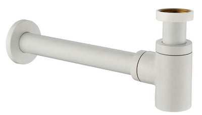 Wiesbaden UniMatch fonteinsifon 5/4" x 32 mm mat wit
