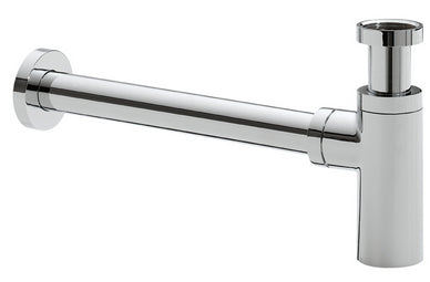 Wiesbaden UniMatch wastafelsifon 5/4" x 32 mm chroom