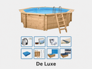 Interline Bali Rond 6,55 x 1,36 m Houten Zwembad