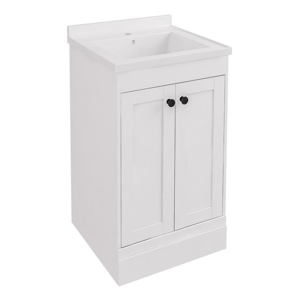 Eastbrook Hardwick staand badmeubel 50x45 cm mat wit