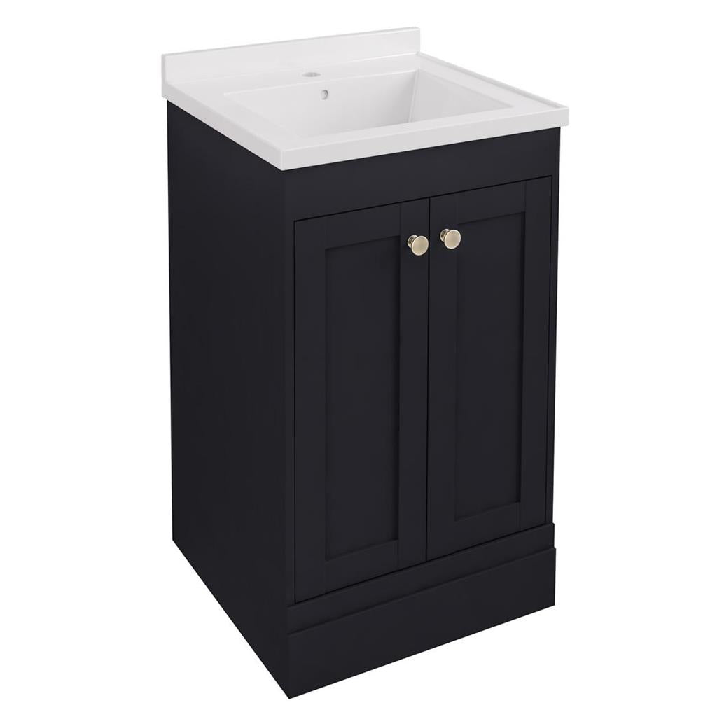 Eastbrook Hardwick staand badmeubel 50x45 cm antraciet
