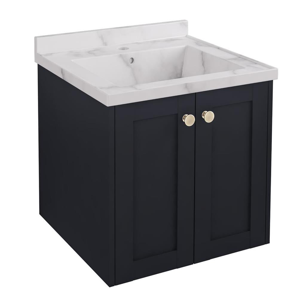 Eastbrook Hardwick hangend badmeubel 50x45 cm antraciet