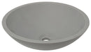 Productafbeelding – Valerie waskom rond 43 x 13 cm solid surface betonlook