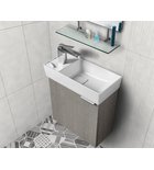 Latus IX Gelamineerd MDF Fonteinkastje 44x50x22 CM - Wit - Sapho