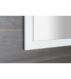 Treos Rechthoekige Spiegel In Gelamineerd MDF Frame 110 X 50 Cm Wit